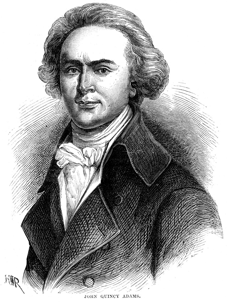 John Quincy Adams, Yhdysvaltain kuudes presidentti, vuodelta 1880 tekijältä Unbekannt