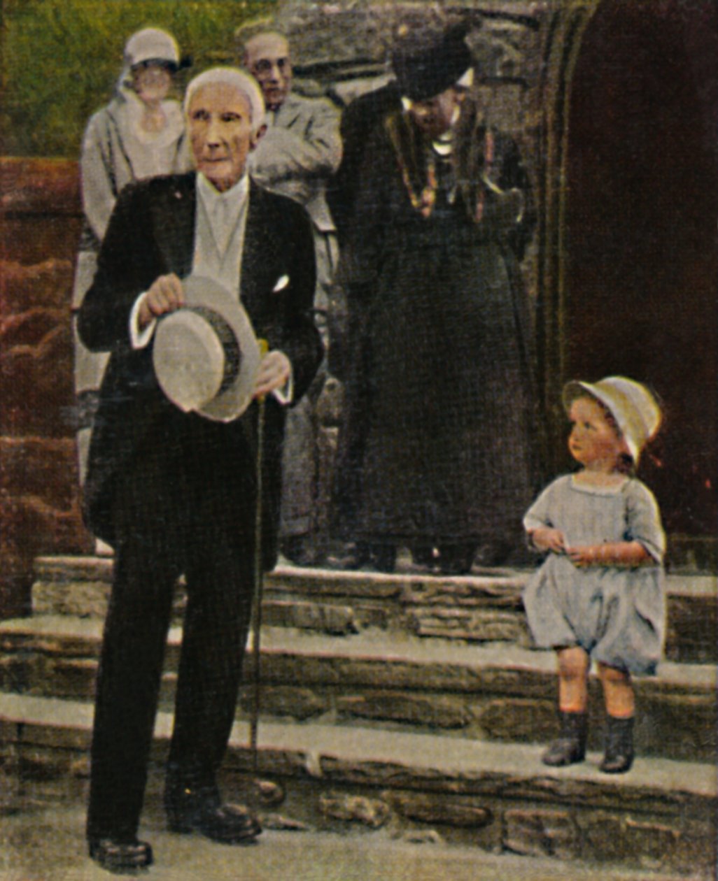 John Rockefeller - Syntynyt 1839, 1934. tekijältä Unbekannt
