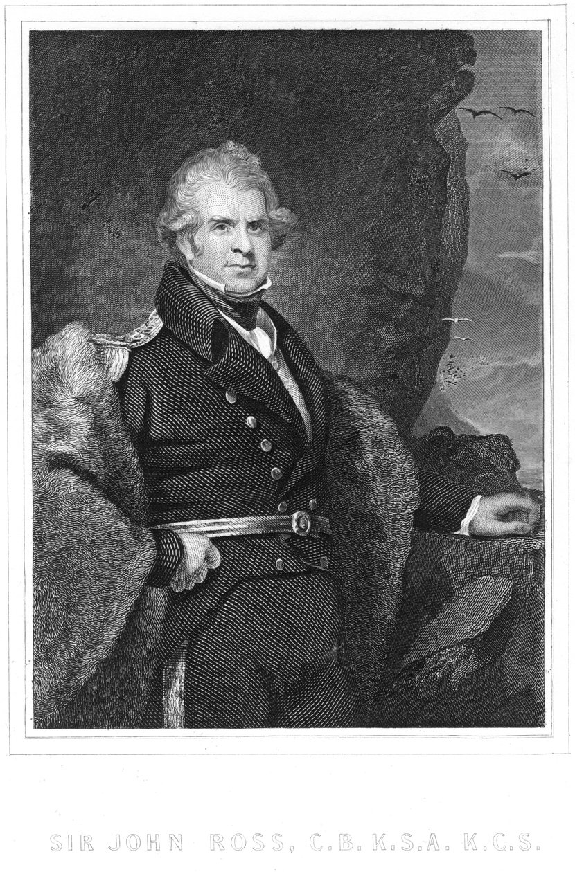 John Ross, brittiläinen napatutkija ja merivoimien upseeri, 1800-luku tekijältä Unbekannt