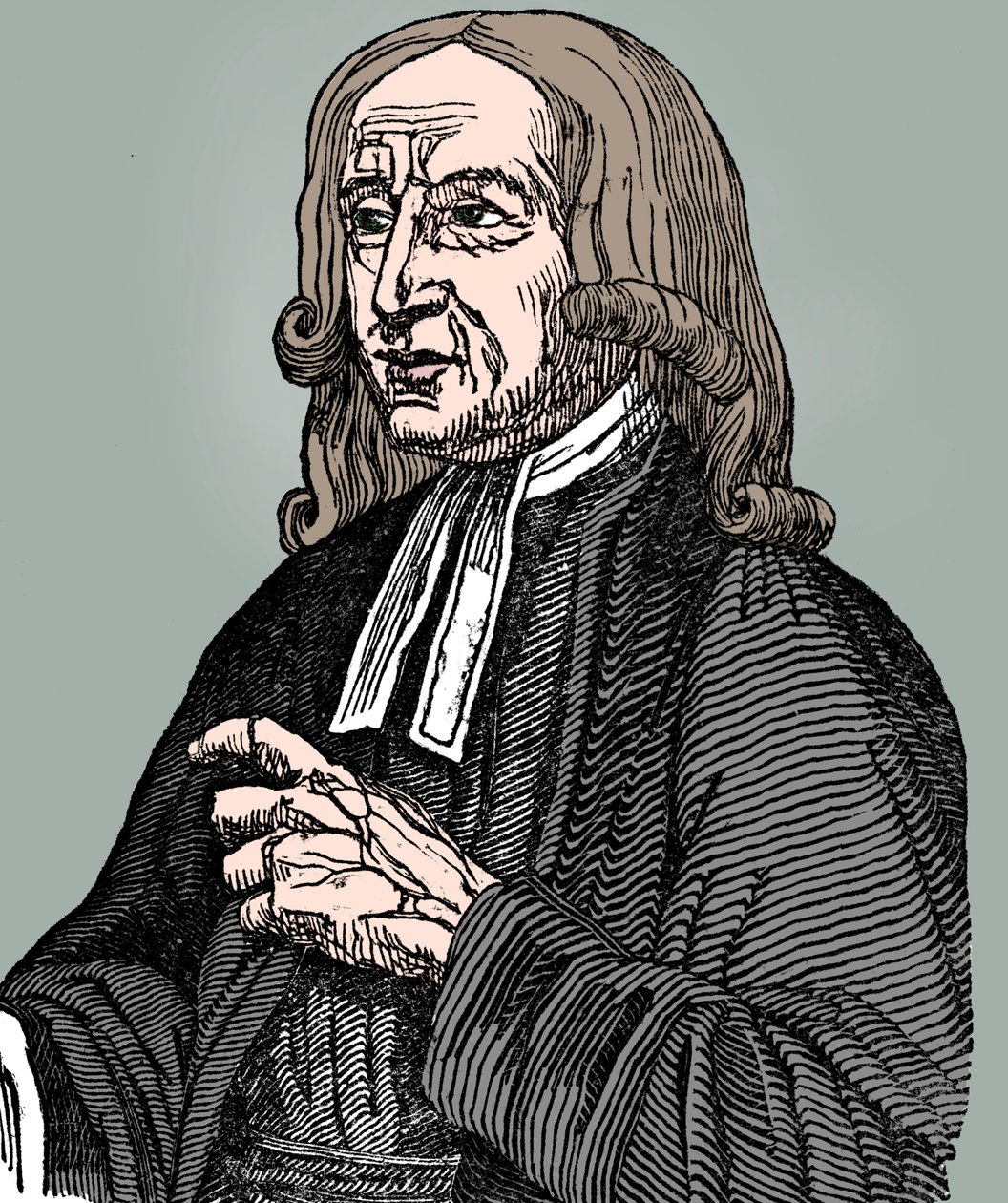 John Wesley, 1700-luvun englantilainen nonkonformistinen saarnaaja, 1832 tekijältä Unbekannt