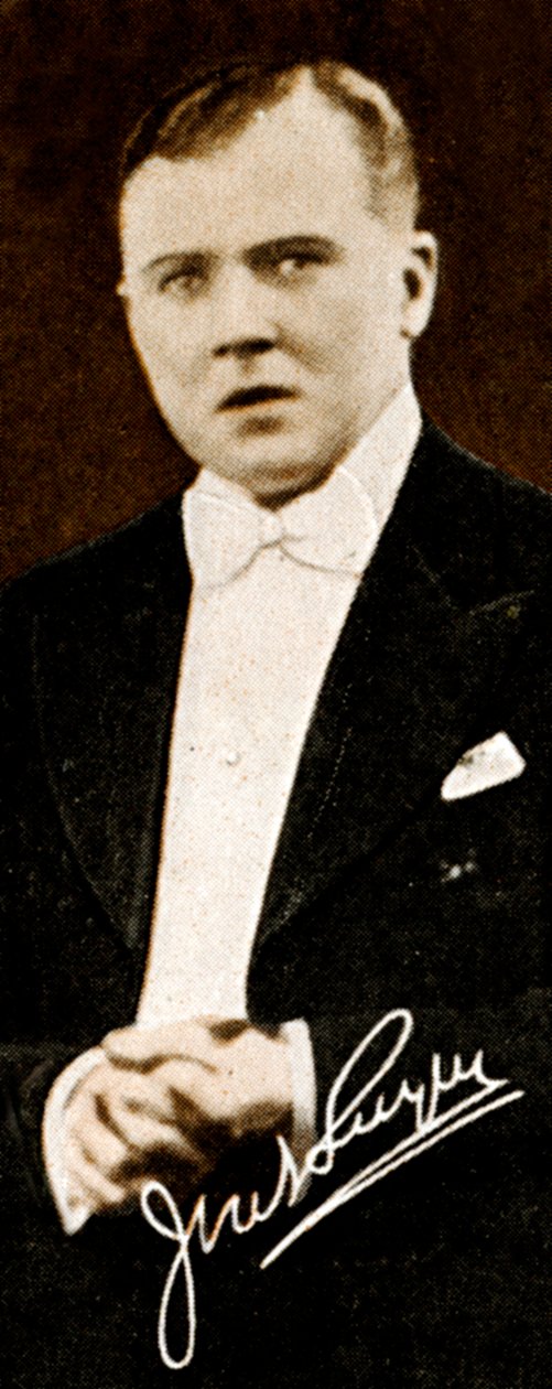 John Wesley Vivian Jack Payne 1899-1969, brittiläinen tanssimusiikin bändijohtaja, 1935 tekijältä Unbekannt