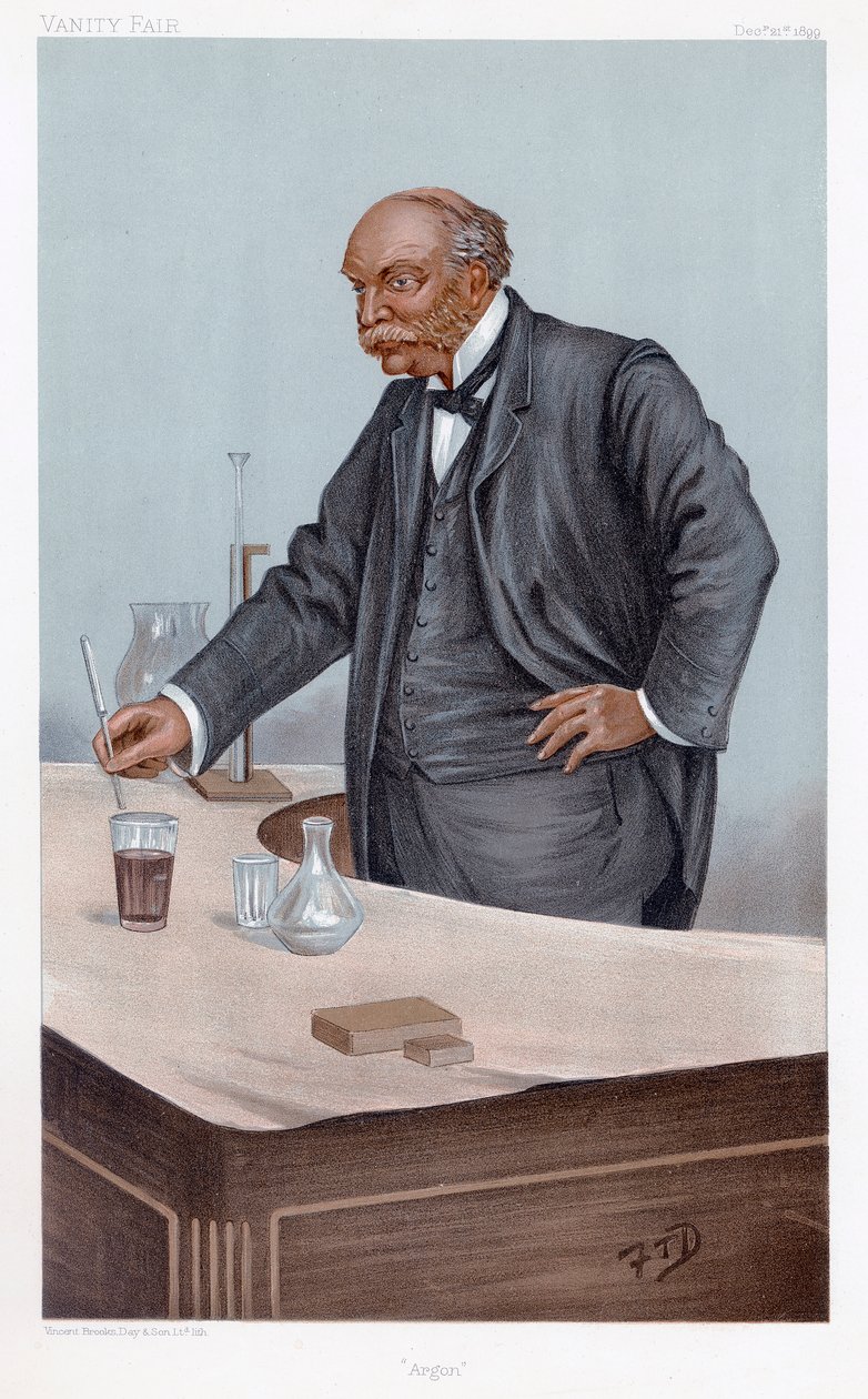 John William Strutt, kolmas paroni Rayleigh, brittiläinen tiedemies, 1899 tekijältä Unbekannt