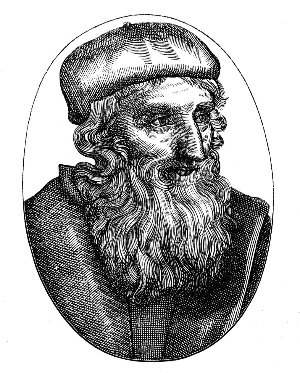 John Wycliffe, 1300-luvun englantilainen uskonnollinen uudistaja, 1500-luku tekijältä Unbekannt