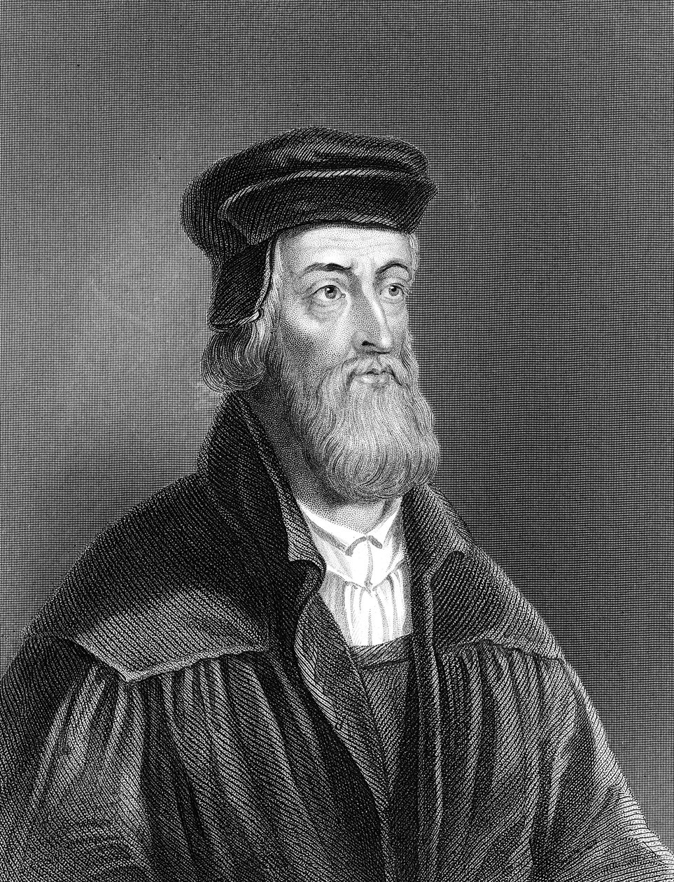 John Wycliffe, 1300-luvun englantilainen uskonnollinen uudistaja, 1882 tekijältä Unbekannt