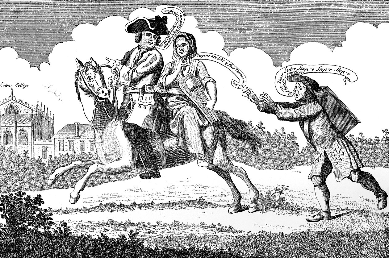 Johannes Gantista, eli Mars matkallaan..., 1747 tekijältä Unbekannt