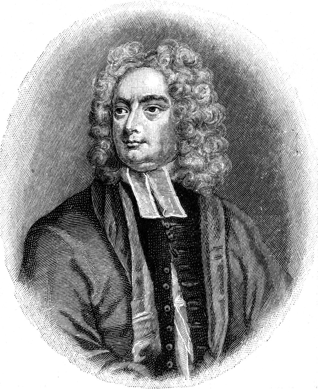 Jonathan Swift, angloirlantilainen satiiri, runoilija ja pappi tekijältä Unbekannt