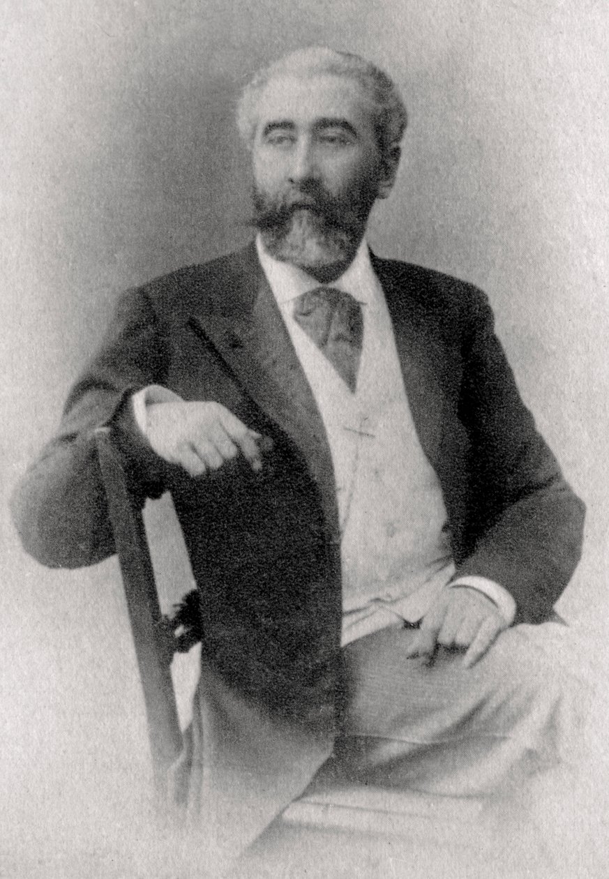 Jose-Maria de Heredia, kuubalaissyntyinen ranskalainen runoilija, 1902 tekijältä Unbekannt