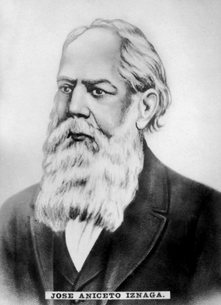 Jose Aniceto Iznaga 1791-1860, Kuuban patriootti Kuuban itsenäisyyssotien aikana, c1910 tekijältä Unbekannt