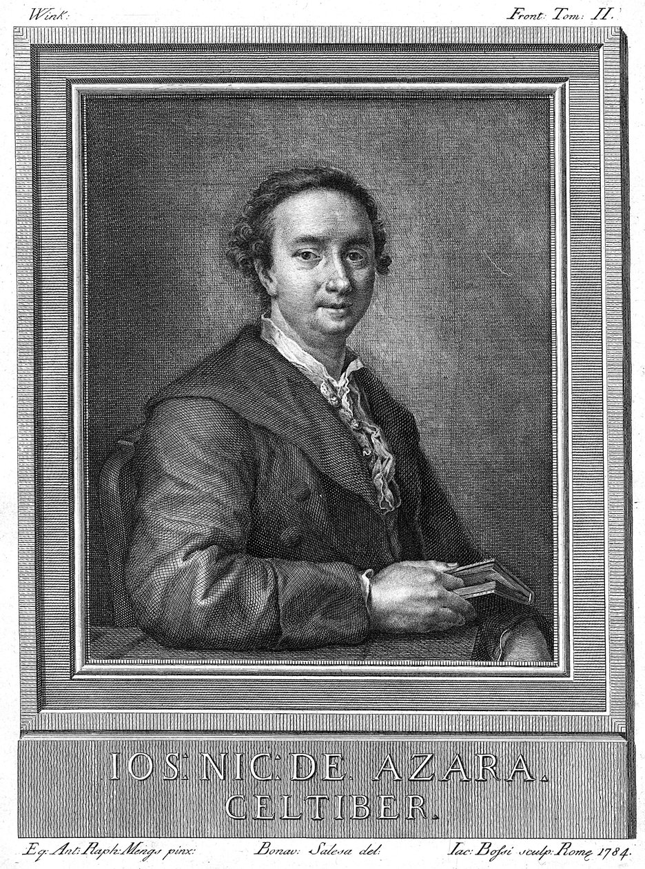 Jose Nicolas de Azara 1731-1804, espanjalainen diplomaatti ja taiteen ja kirjallisuuden suojelija, 1784 tekijältä Unbekannt