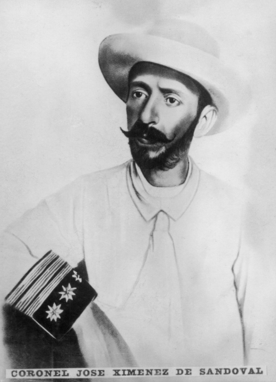 Jose Ximenez de Sandoval, kuoli 1895, 1920-luvulla tekijältä Unbekannt