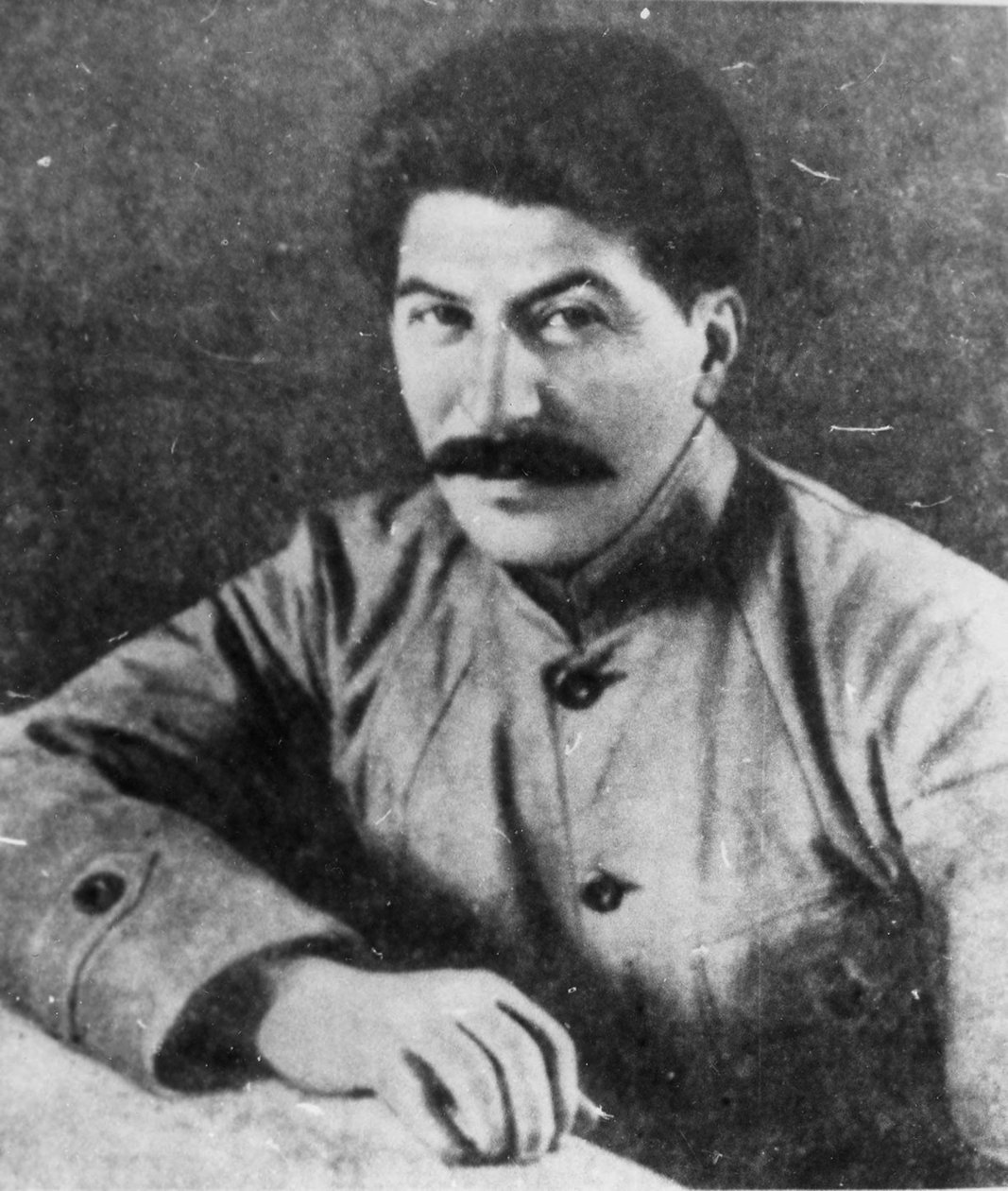 Josef Stalin, Georgiassa syntynyt Neuvostoliiton kommunistinen vallankumouksellinen ja johtaja, 1918 tekijältä Unbekannt