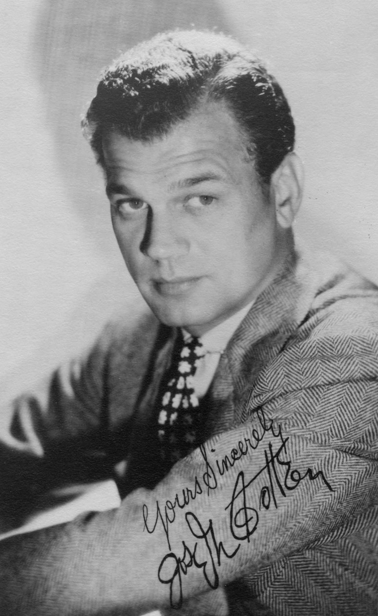 Joseph Cotton 1905-1995, yhdysvaltalainen näyttelijä, 1930-luku tekijältä Unbekannt