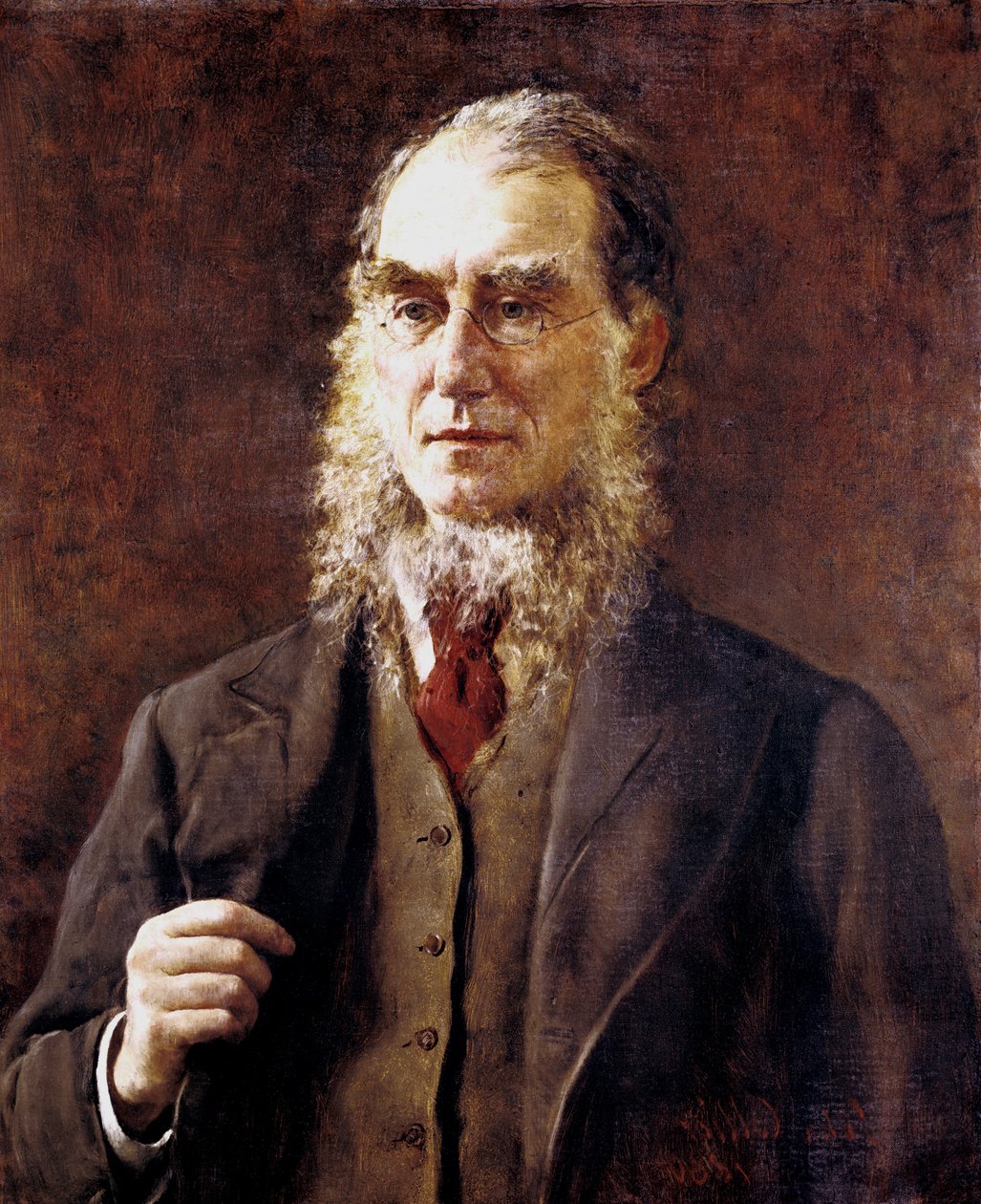 Joseph Dalton Hooker, englantilainen kasvitieteilijä, kasvimaantieteilijä ja keräilijä tekijältä Unbekannt