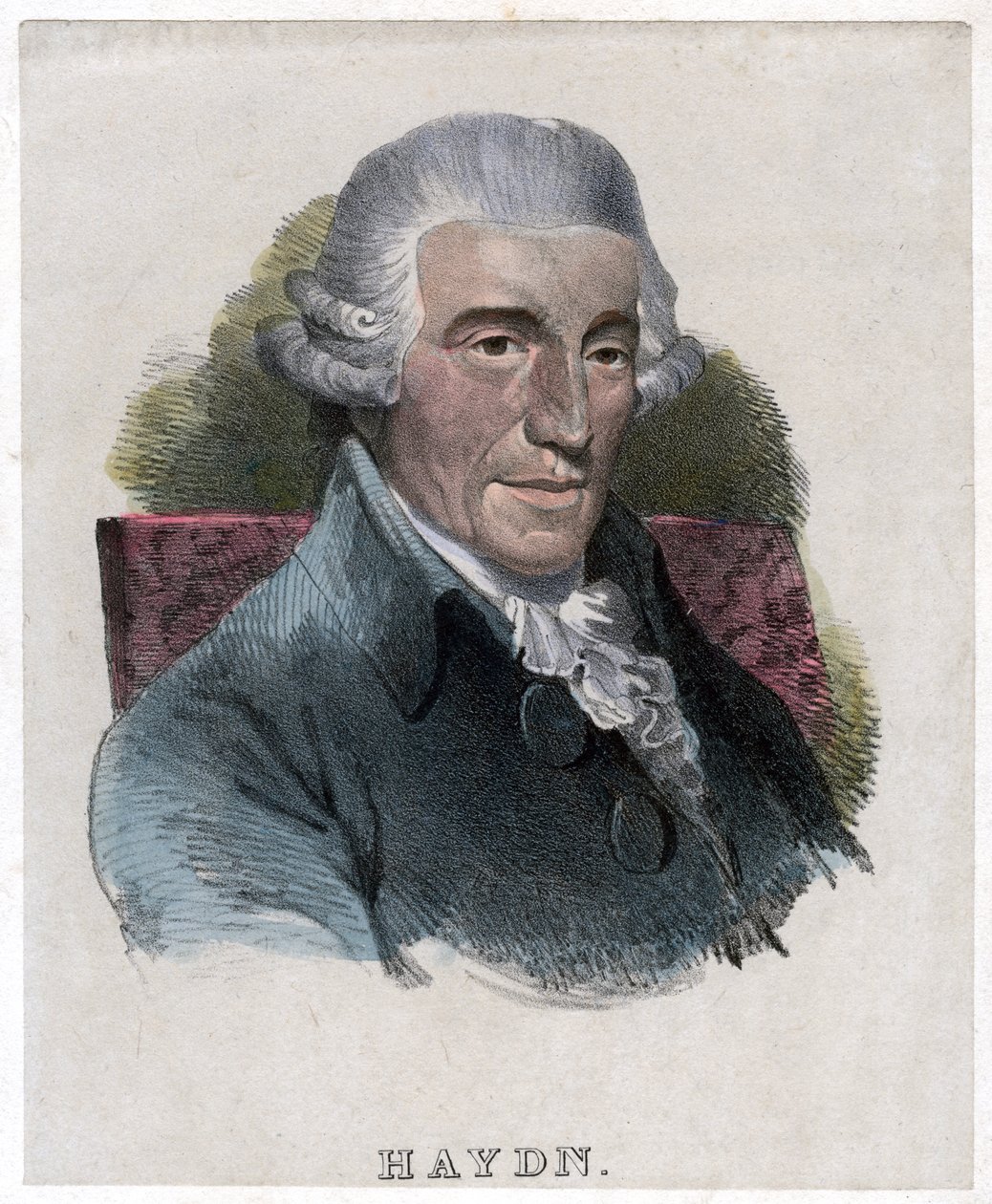 Joseph Haydn, itävaltalainen säveltäjä tekijältä Unbekannt