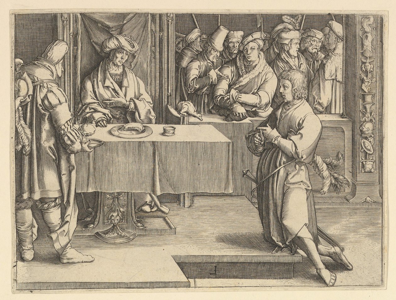 Joseph tulkitsee faaraoiden unia kopio, 1640-70. tekijältä Unbekannt