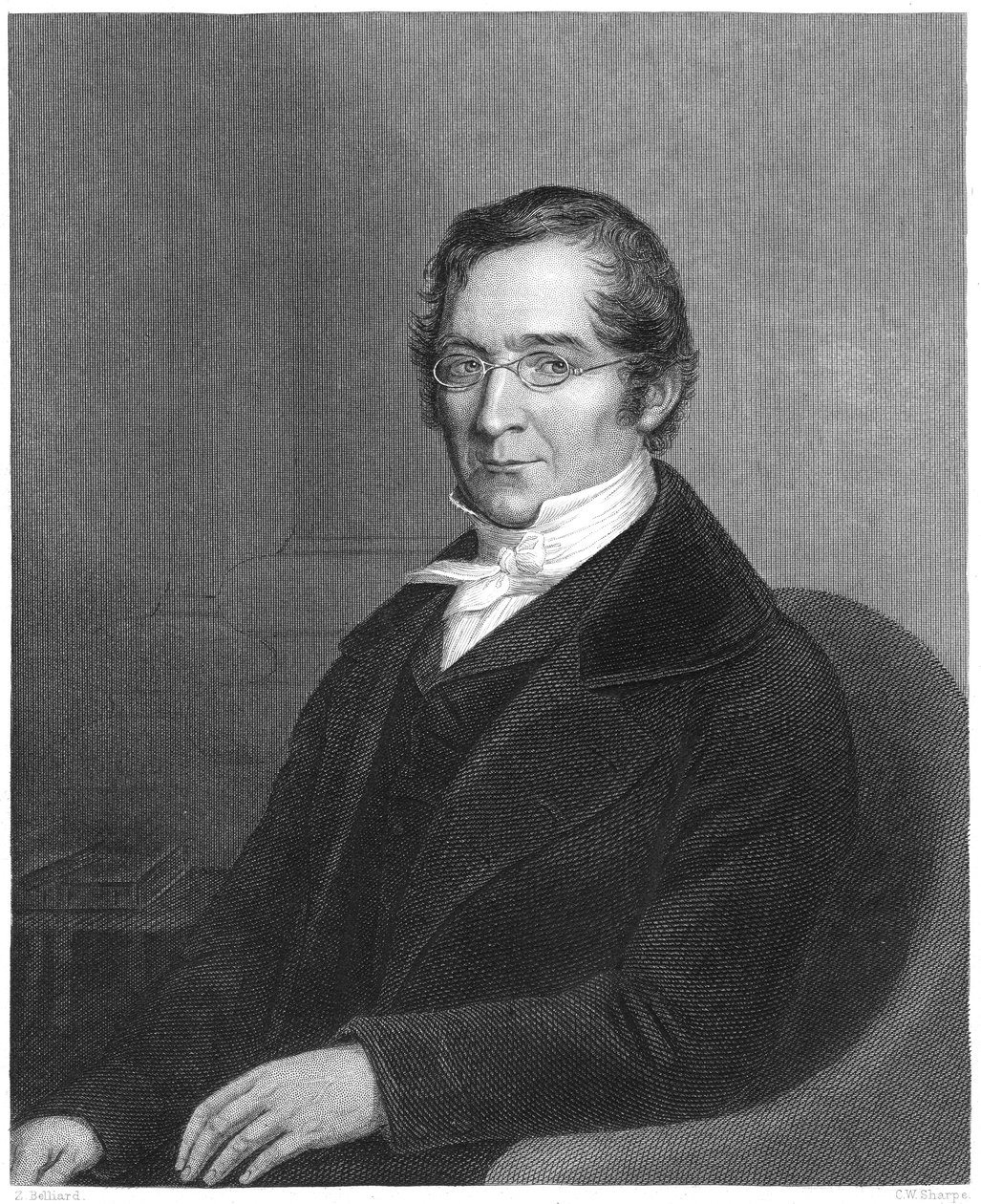 Joseph Louis Gay-Lussac, ranskalainen kemisti ja fyysikko, 1860 tekijältä Unbekannt