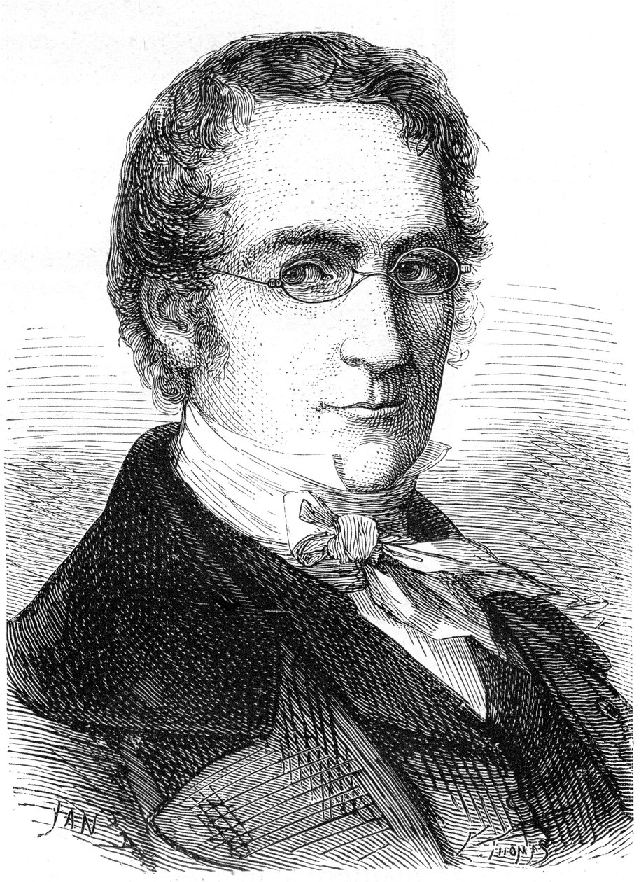 Joseph Louis Gay-Lussac, ranskalainen kemisti, fyysikko ja ilmapalloilija, 1870 tekijältä Unbekannt