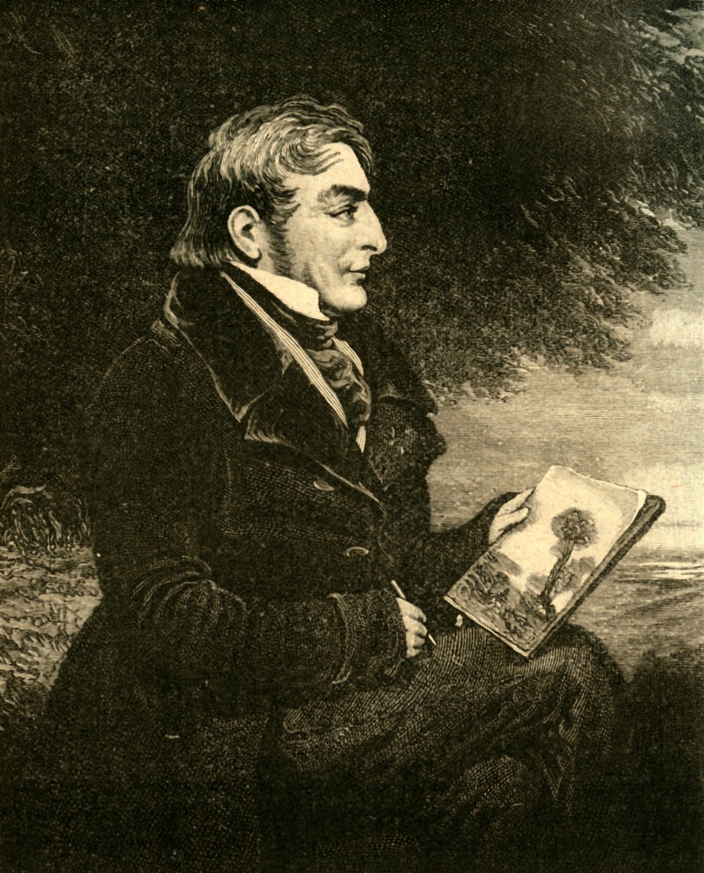 Joseph Mallord William Turner, englantilainen taidemaalari, c1840 c1890. tekijältä Unbekannt