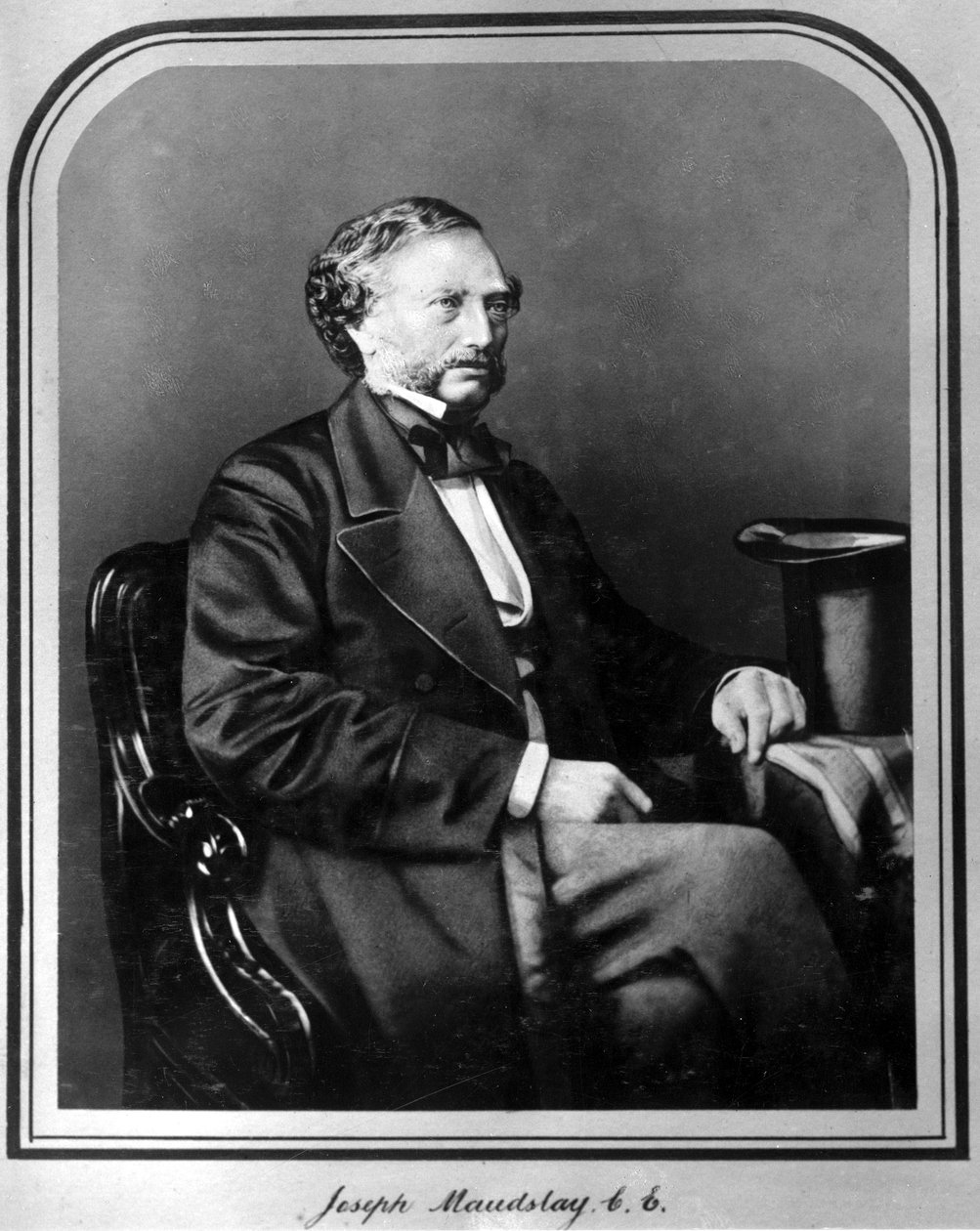 Joseph Maudslay, englantilainen insinööri, noin 1850 tekijältä Unbekannt