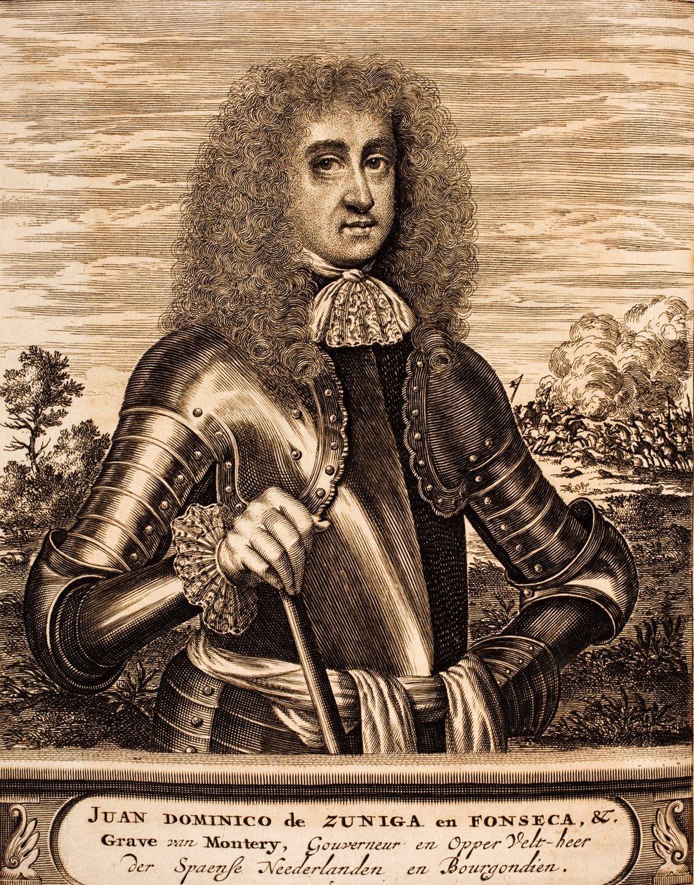 Juan Domingo de Zúñiga y Fonseca, Monterreyn kreivi 1640-1716, 1675. tekijältä Unbekannt