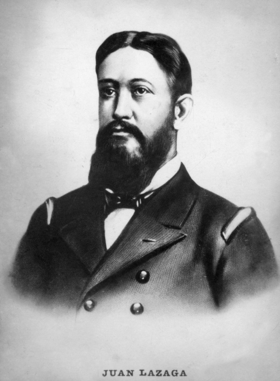 Juan Lazaga 1845-1898, Espanjan laivaston kapteeni Espanjan ja Yhdysvaltojen välisen sodan aikana, c1910 tekijältä Unbekannt