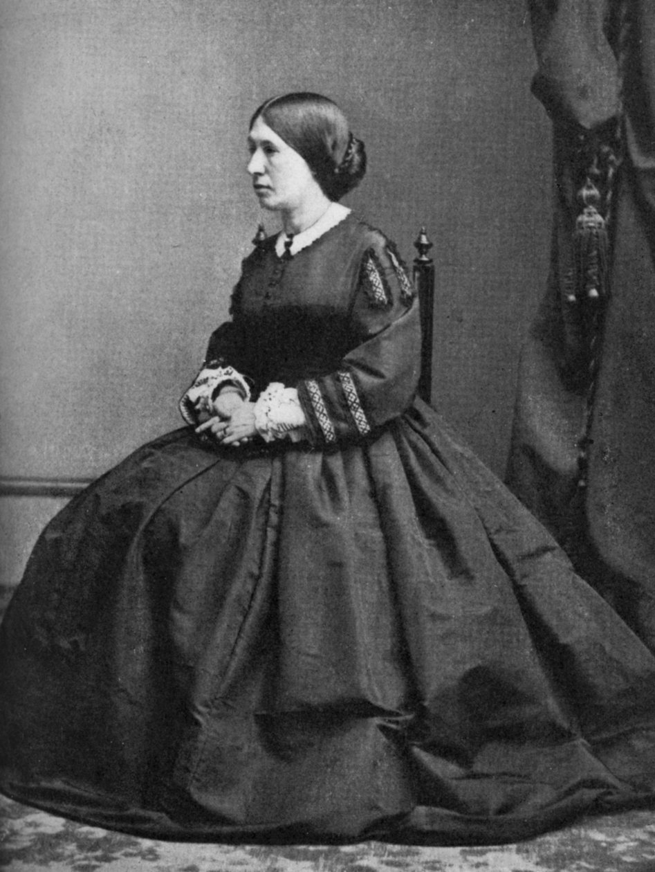 Julia Grant, Yhdysvaltain presidentin Ulysses S Grantin vaimo, 1800-luvun loppu, 1908 tekijältä Unbekannt