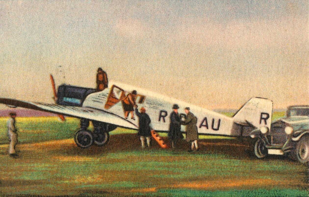 Junkers F13 L kone, 1920-luku, 1932. tekijältä Unbekannt