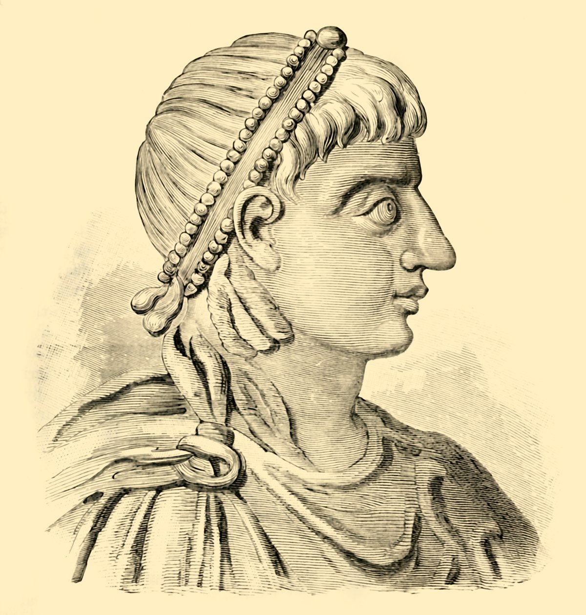 Justinianus, 600-luku, 1890. tekijältä Unbekannt