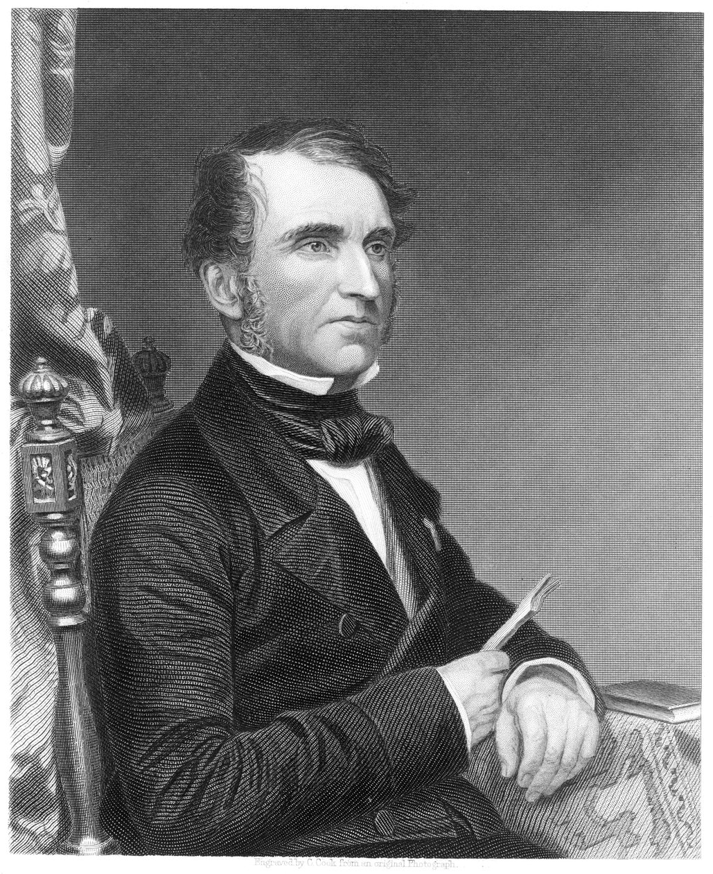 Justus von Liebig, saksalainen kemisti, 1860 tekijältä Unbekannt