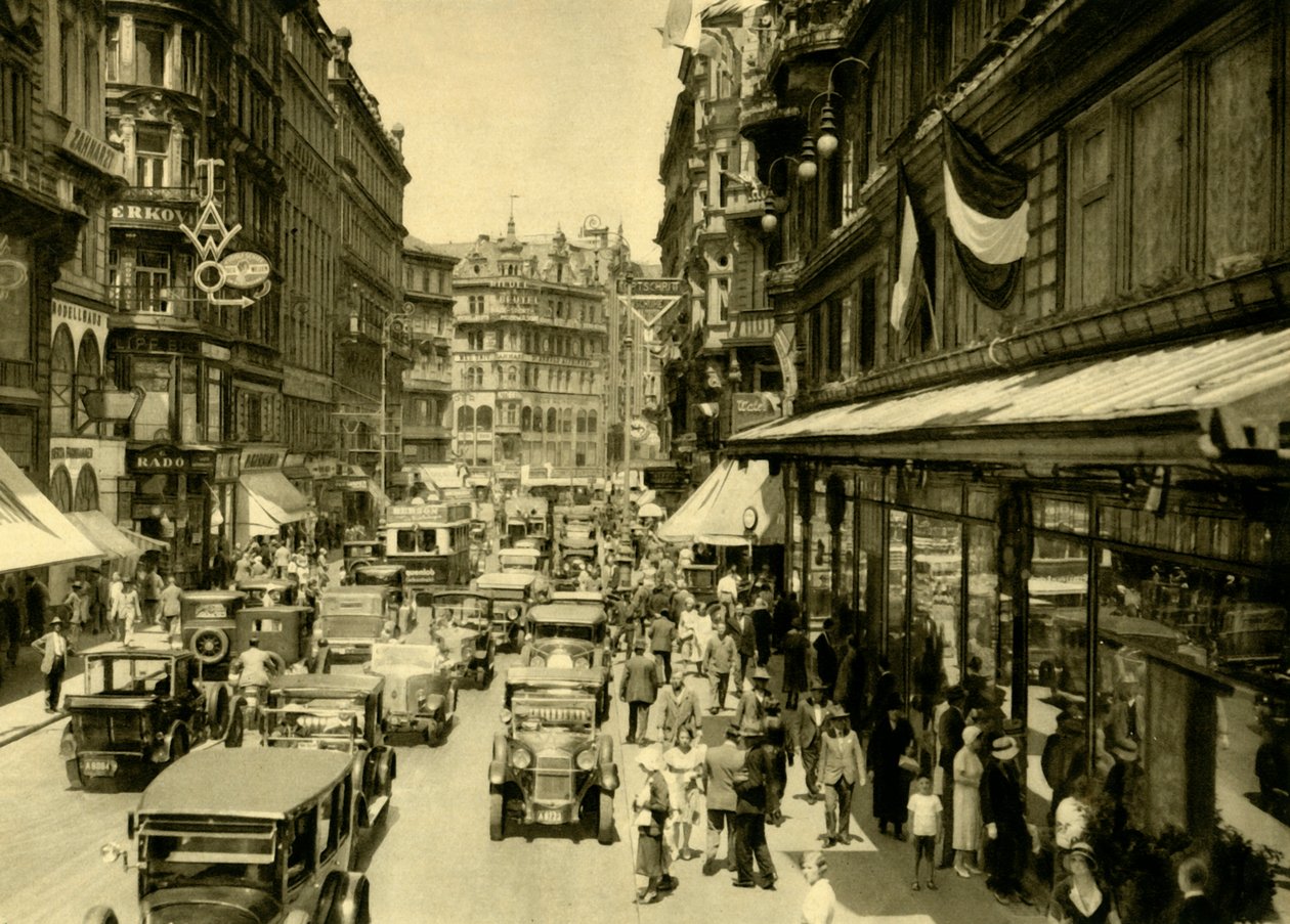 Karntner Strasse, Wien, Itävalta, 1935. tekijältä Unbekannt