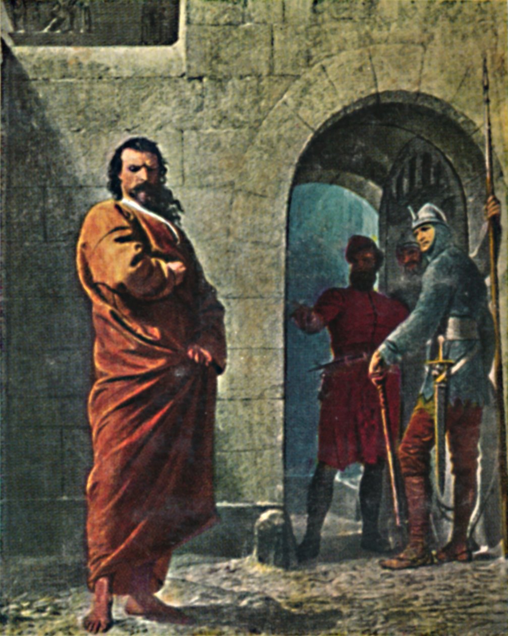 Keisari Heinrich IV. 1050-1106, 1934. tekijältä Unbekannt