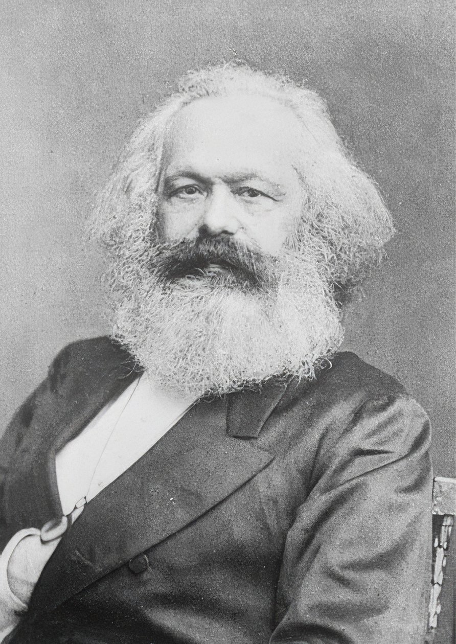 Karl Marx. Noin 1880 tekijältä Unbekannt