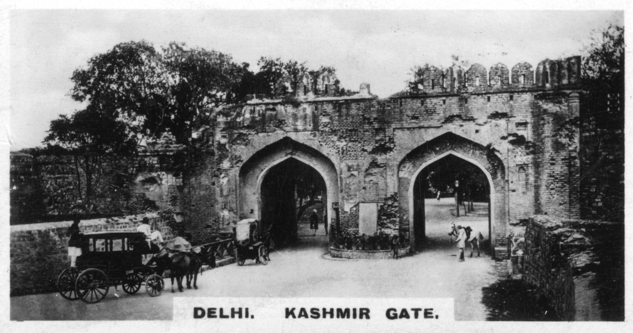 Kashmir Gate, Delhi, Intia, 1925 tekijältä Unbekannt