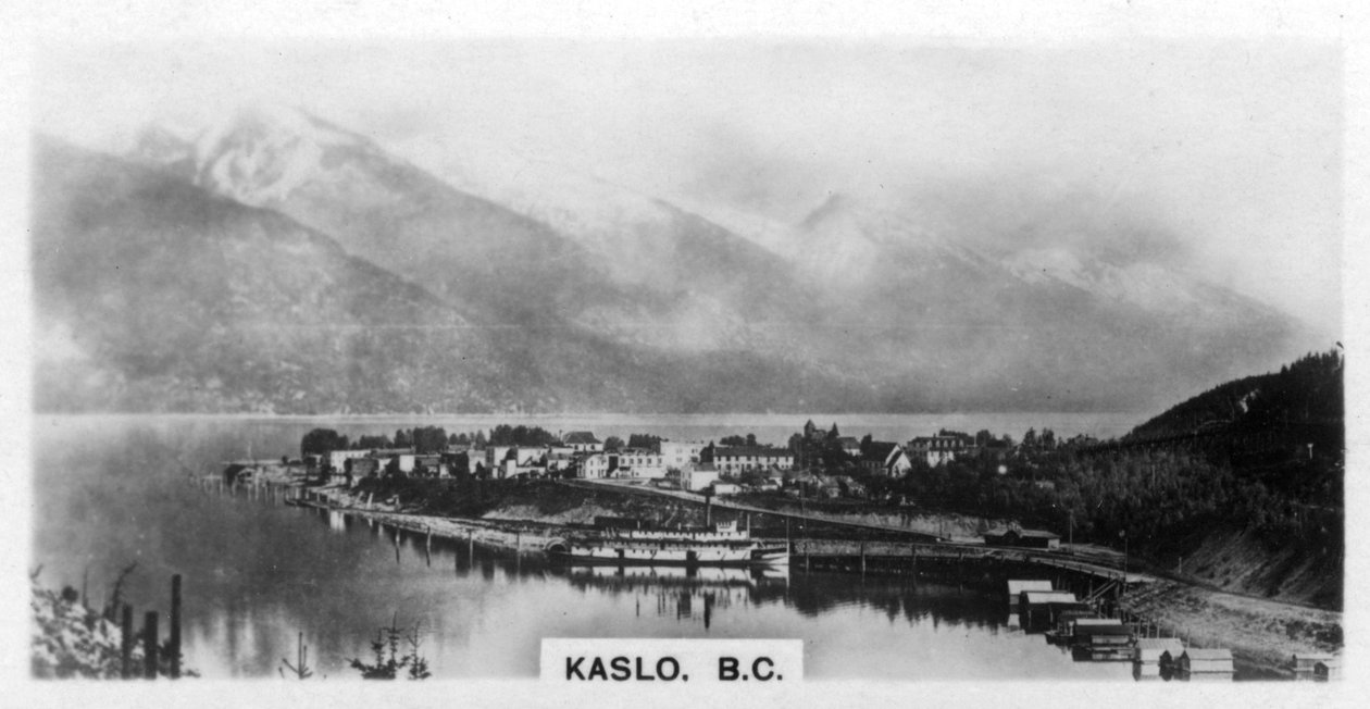 Kaslo, Brittiläinen Kolumbia, Kanada, 1920-luku tekijältä Unbekannt