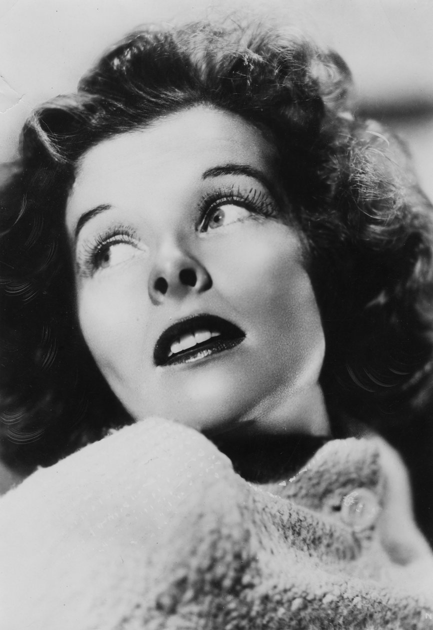 Katharine Hepburn 1907-2003, yhdysvaltalainen näyttelijä, 1930-luku tekijältä Unbekannt