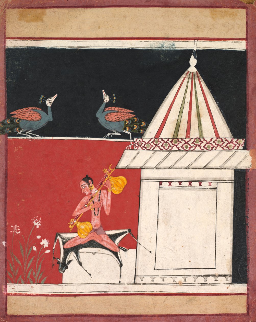 Kedar Ragini, c. ೧೬೫೦. tekijältä Unbekannt