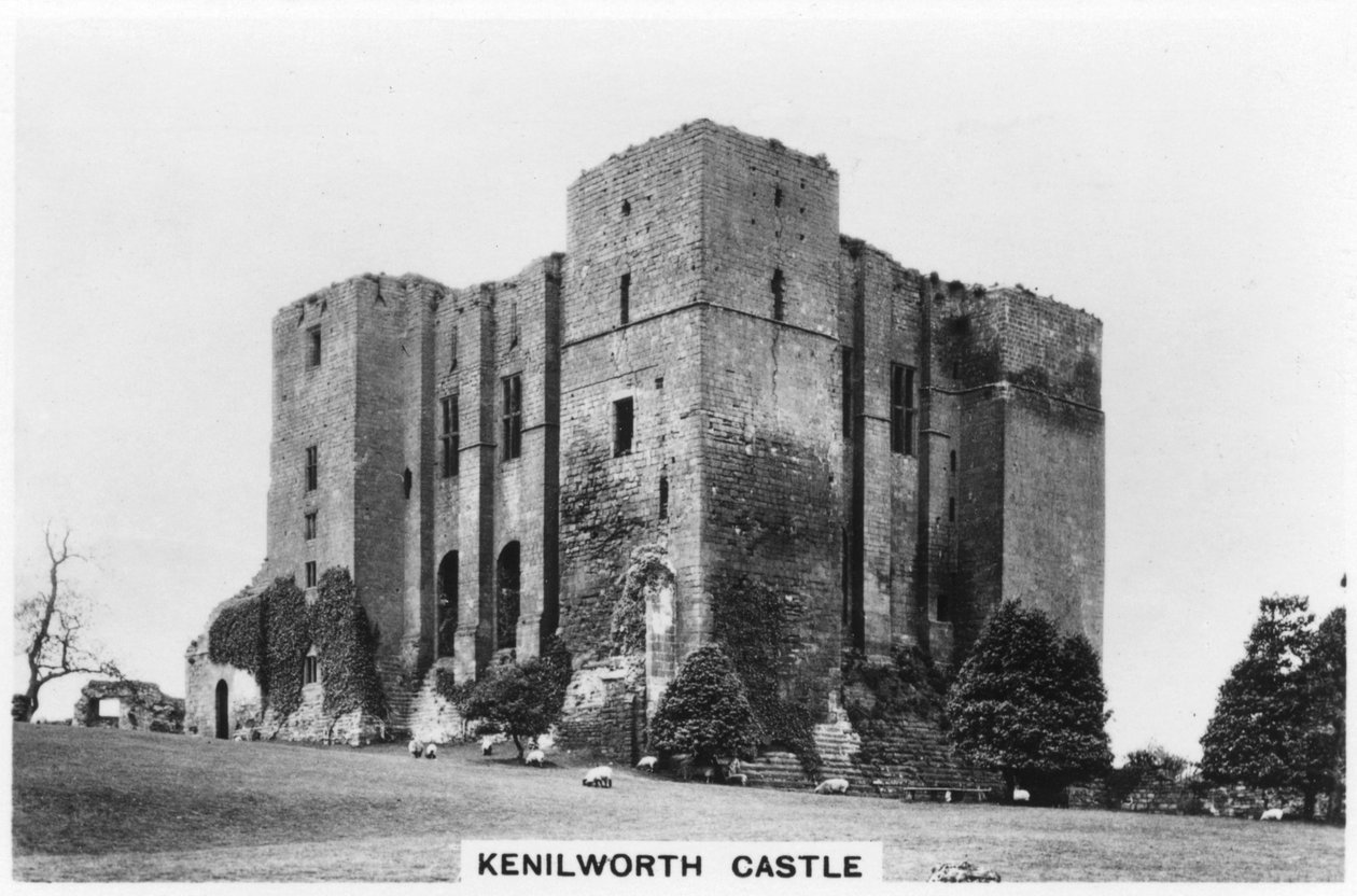 Kenilworthin linna, Warwickshire, 1937 tekijältä Unbekannt