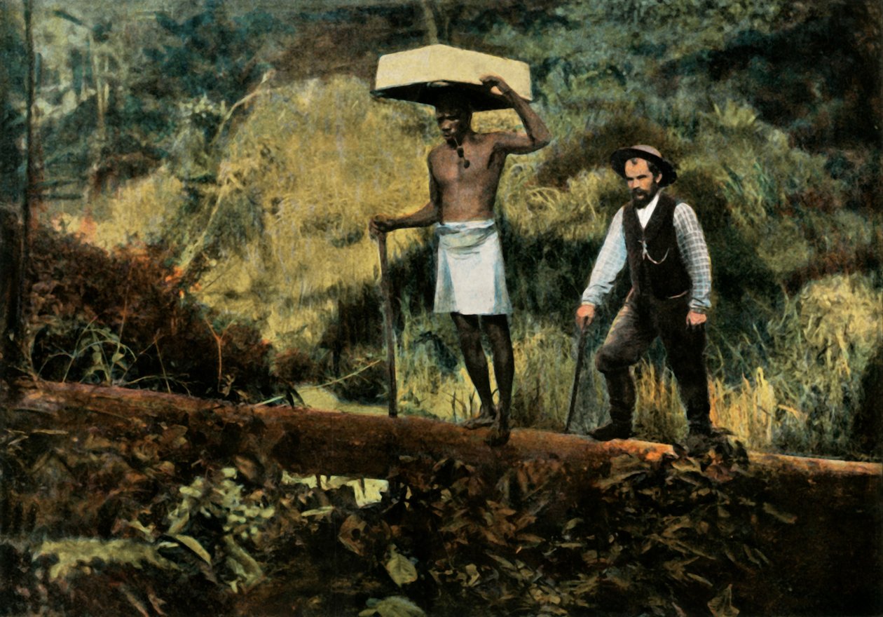 Kentzer Gold Seekers On A Walk, etsii kultaa, 1900. tekijältä Unbekannt