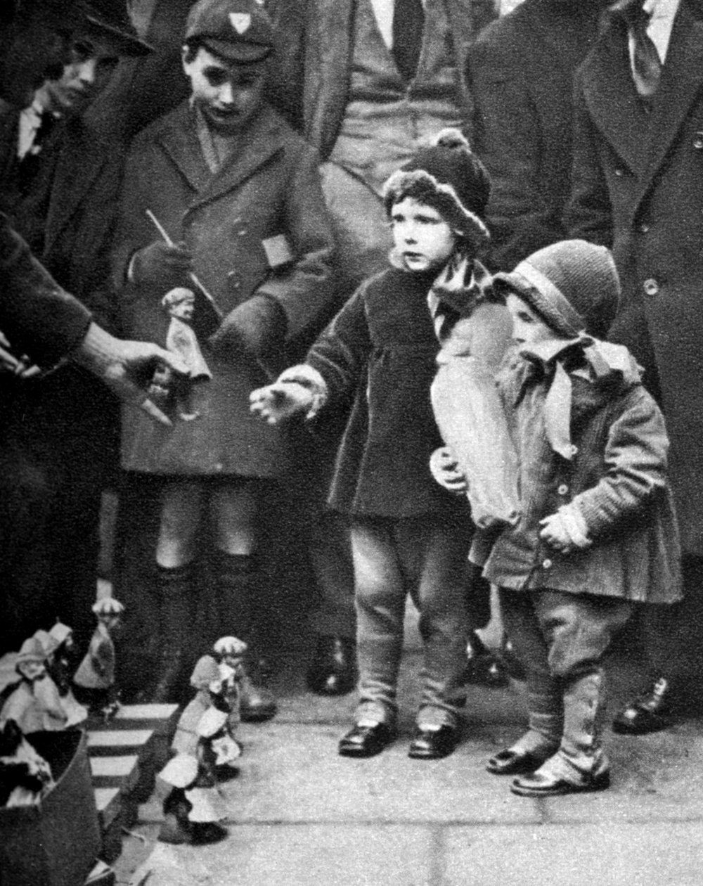 Reunapuolen lelumyyjä, Holborn, Lontoo, 1926-1927 tekijältä Unbekannt
