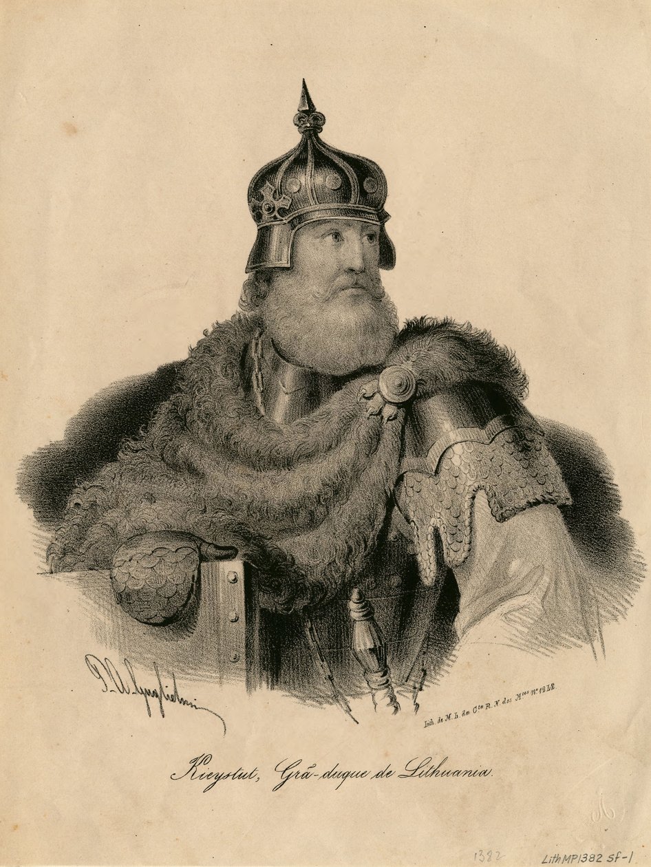 Kestutis, Liettuan suurruhtinas, 1840 tekijältä Unbekannt