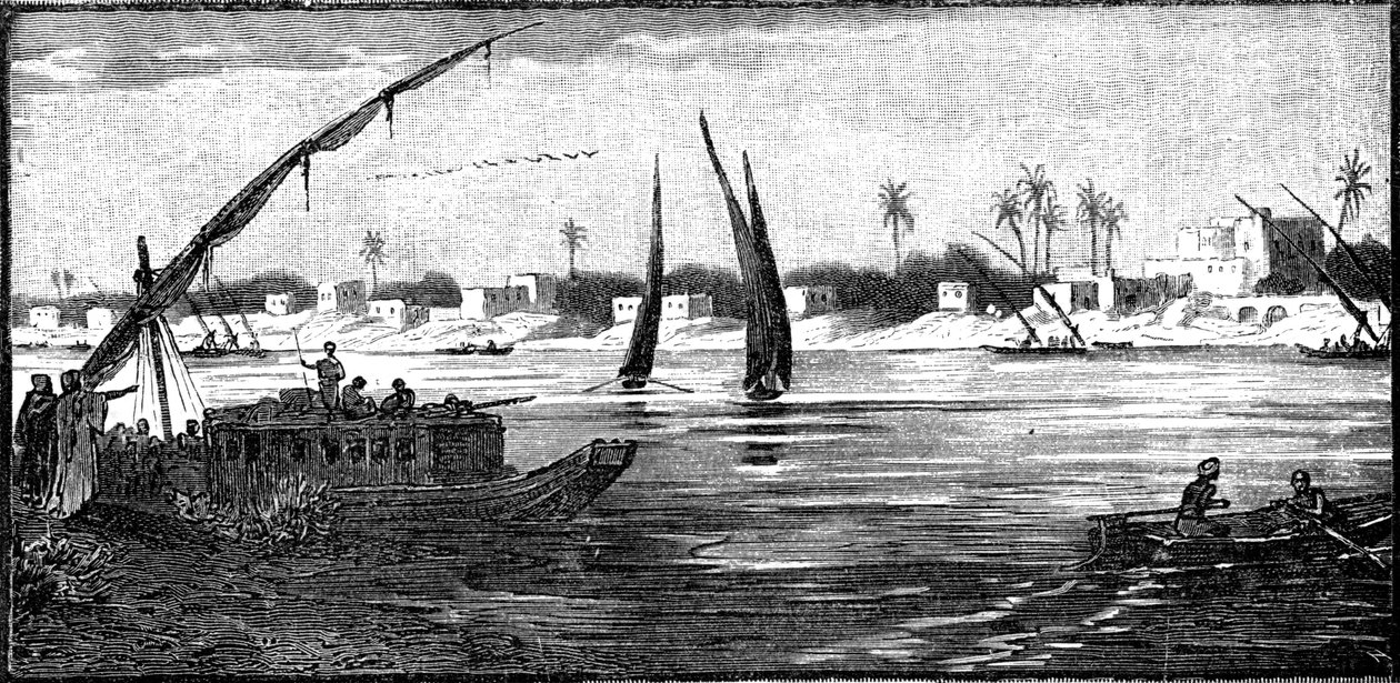 Khartum, Sudanin pääkaupunki, 1900 tekijältä Unbekannt