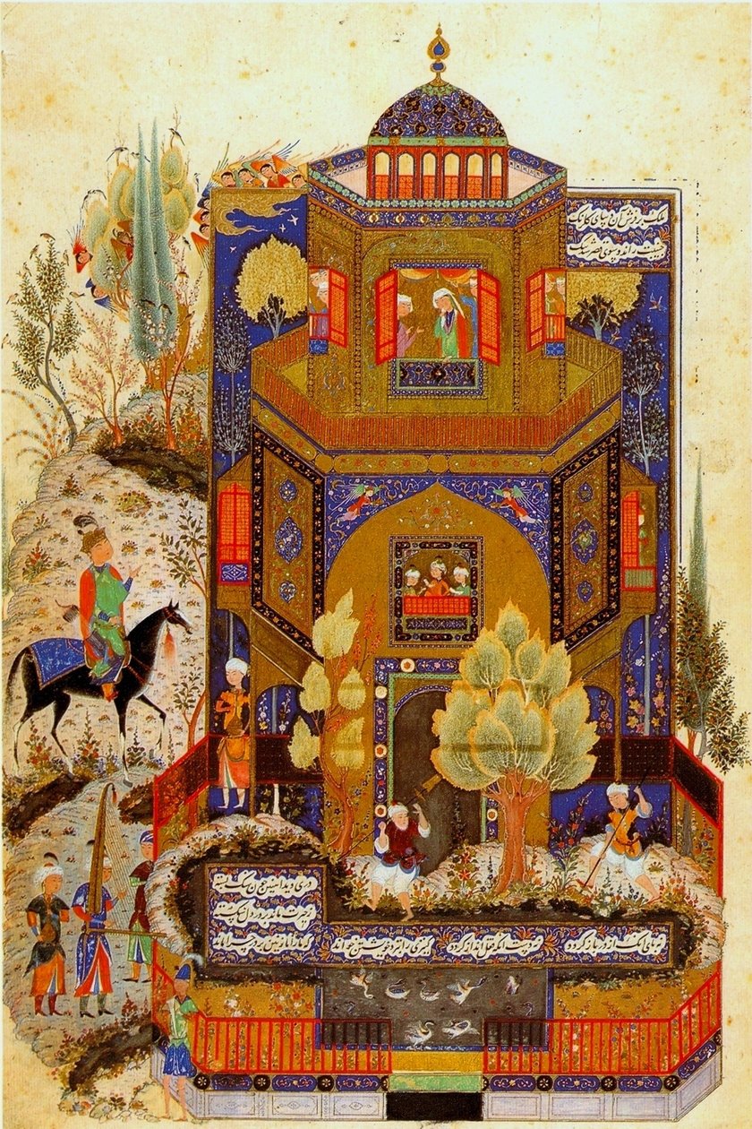 Khosrow ja Shirin, 1400-luvun toinen puoli tekijältä Unbekannt