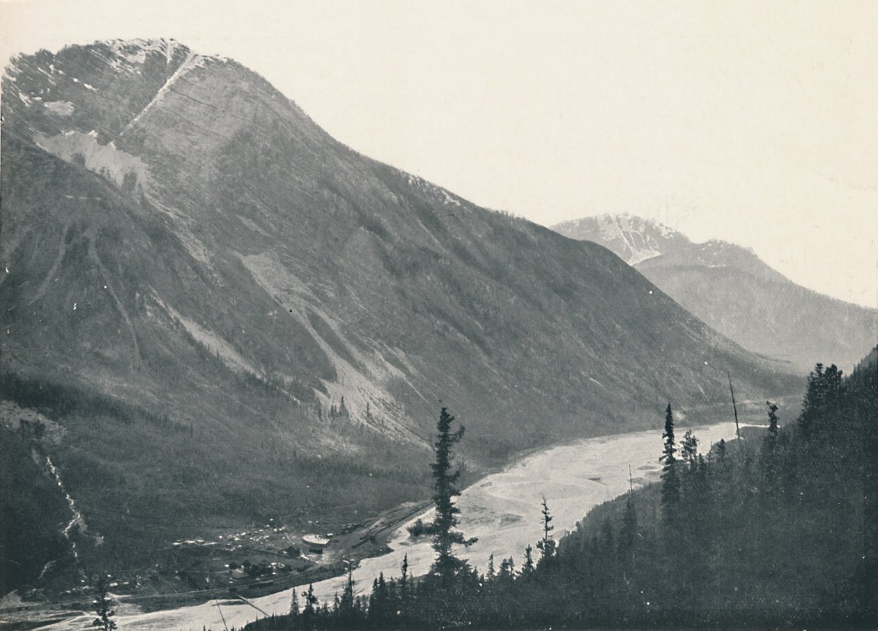 Kicking Horse River, 1916 tekijältä Unbekannt
