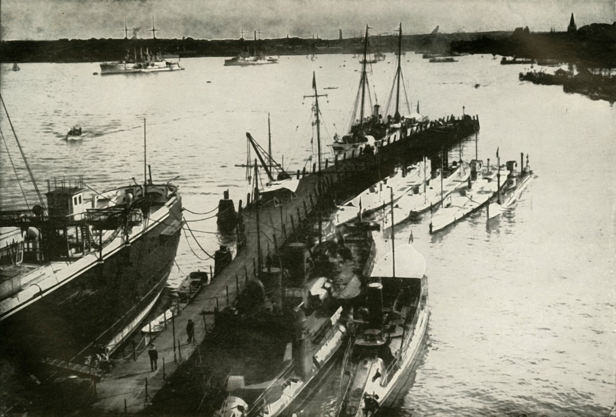 Kielin satama, 1919. tekijältä Unbekannt