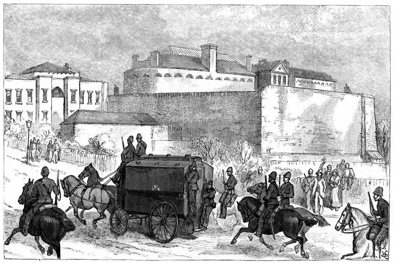 Kilmainham Gaol, Dublin, 1800-luku tekijältä Unbekannt