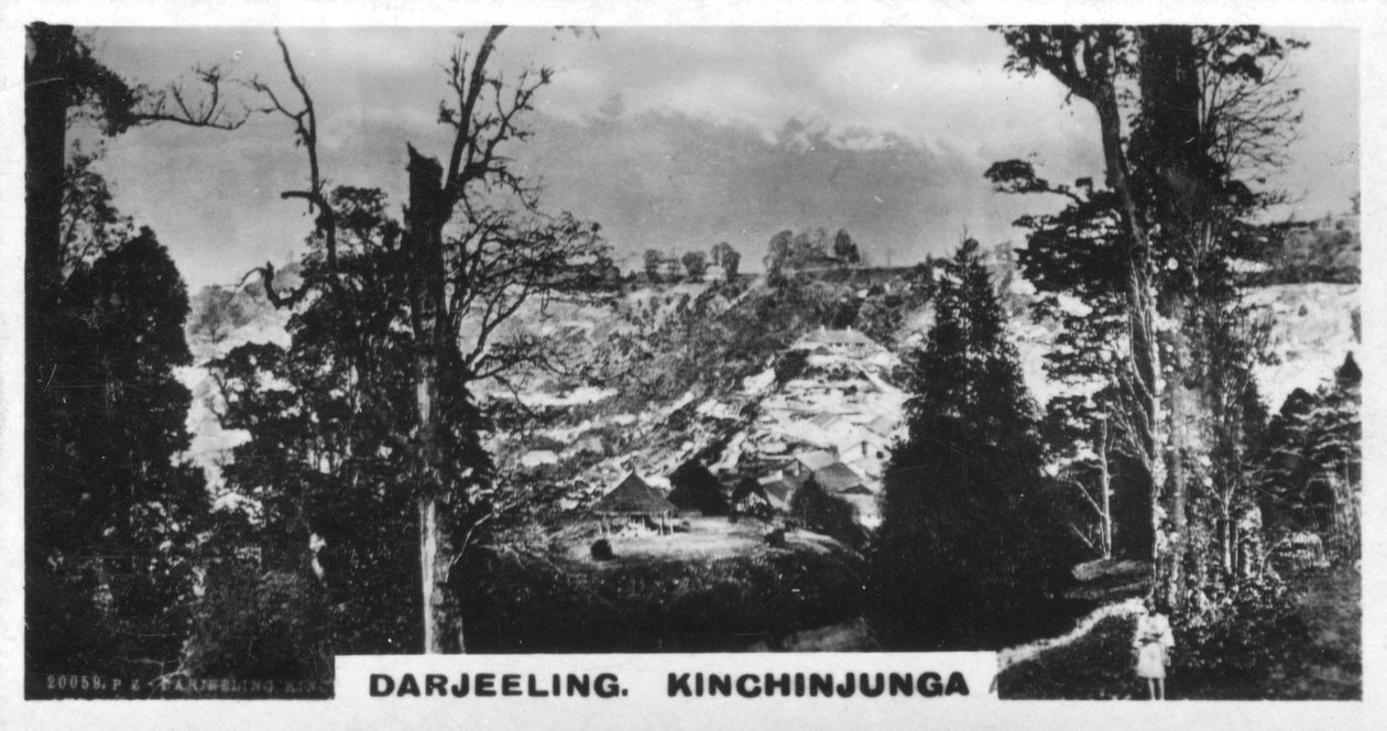 Kinchinjunga Beechwoodista, Darjeeling, Intia, vuodelta 1925 tekijältä Unbekannt
