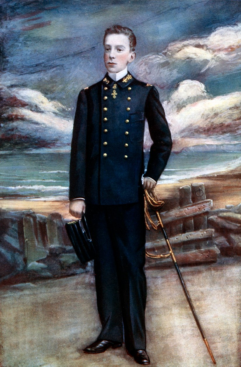 Espanjan kuningas Alfonso XIII, 1800-luvun loppu - 1900-luvun alku tekijältä Unbekannt