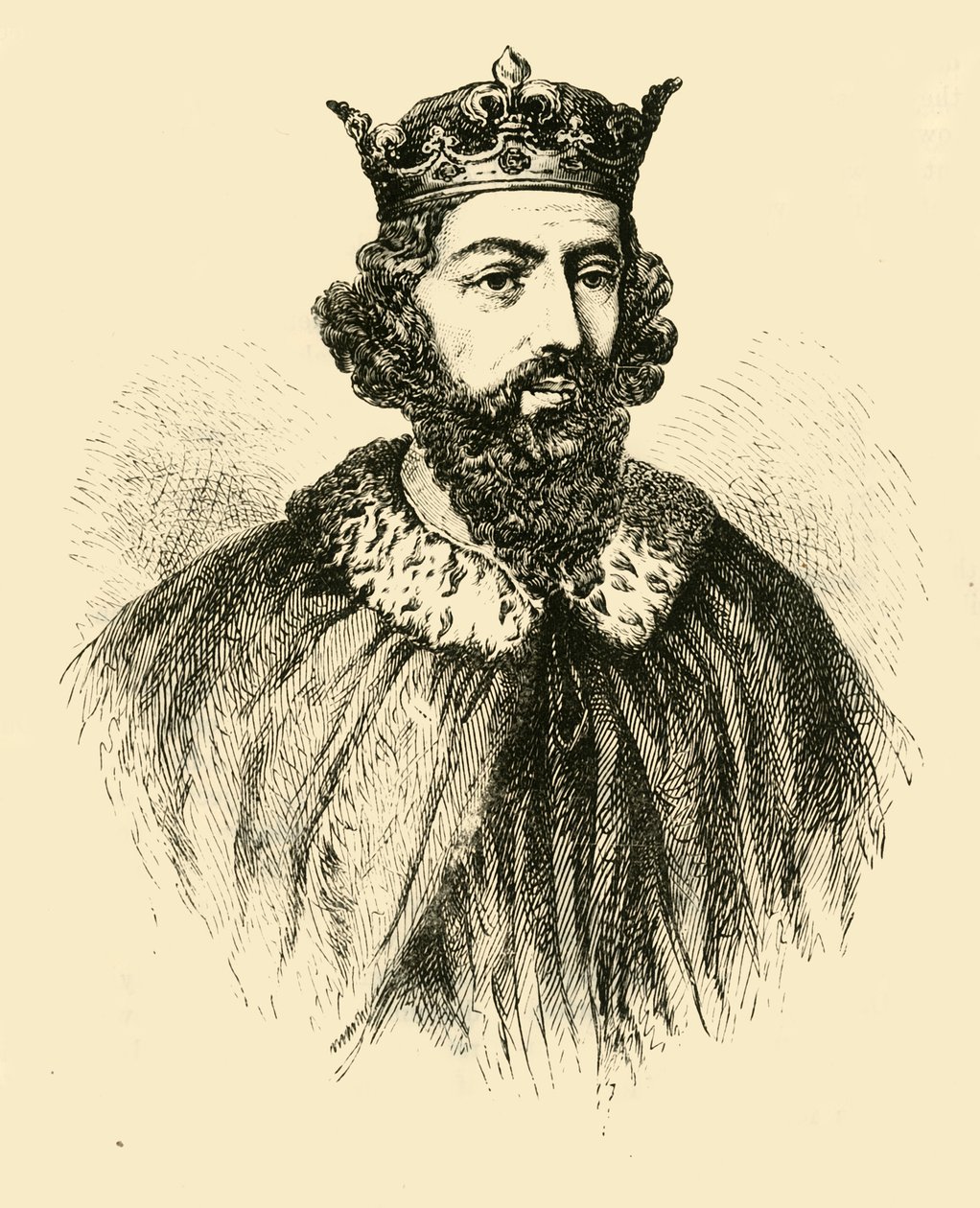 Kuningas Alfred, 1890. tekijältä Unbekannt