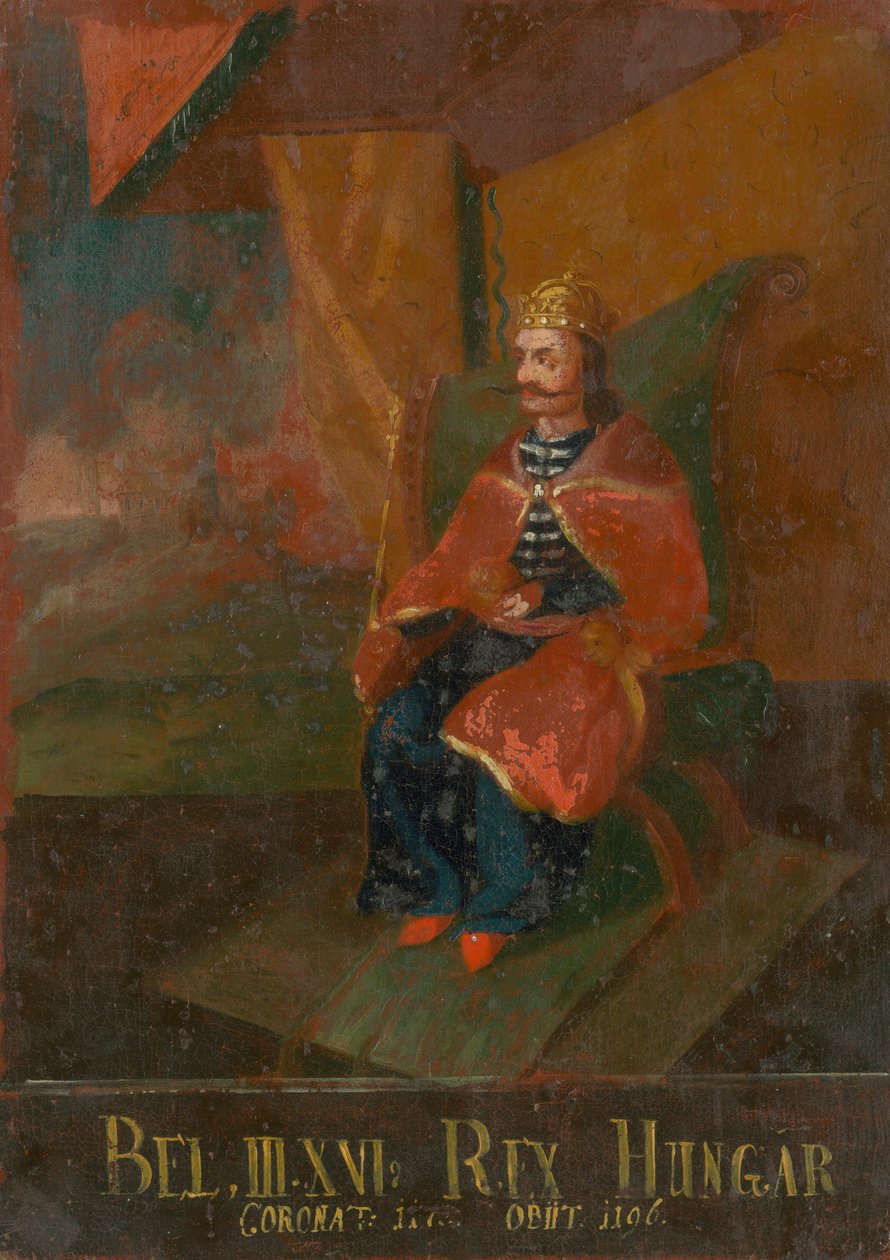 Unkarin ja Kroatian kuningas Bela III, 1700-luvun ensimmäinen puolisko... tekijältä Unbekannt