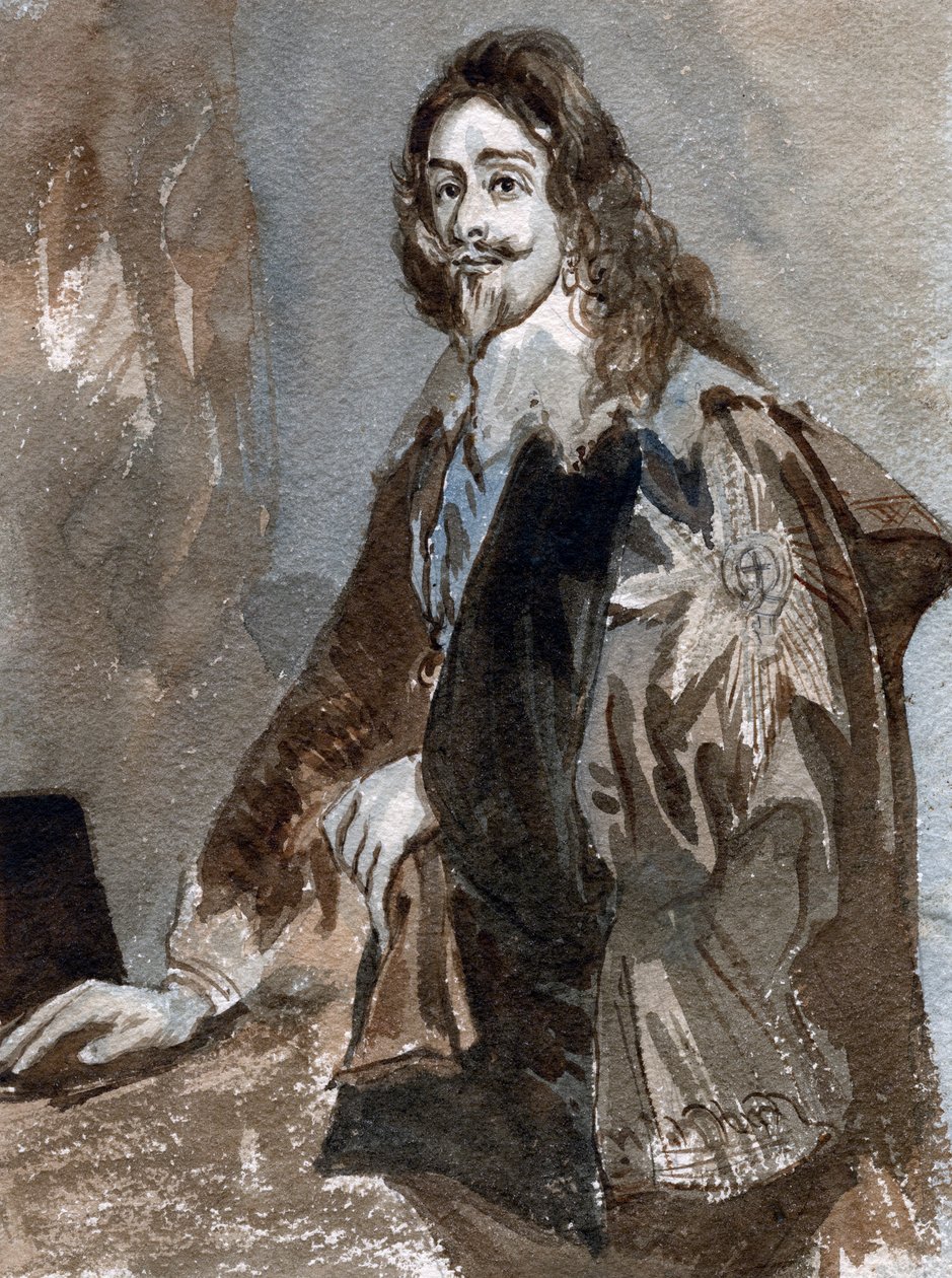 Kuningas Kaarle I 1600-1649, 1700-luku tekijältä Unbekannt